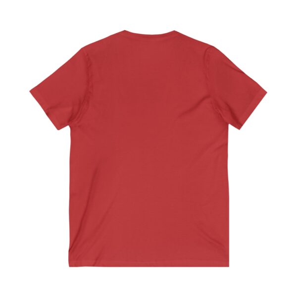 Unisex Jersey Short Sleeve V-Neck Tee - Image 11