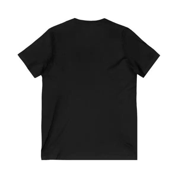 Unisex Jersey Short Sleeve V-Neck Tee - Image 3